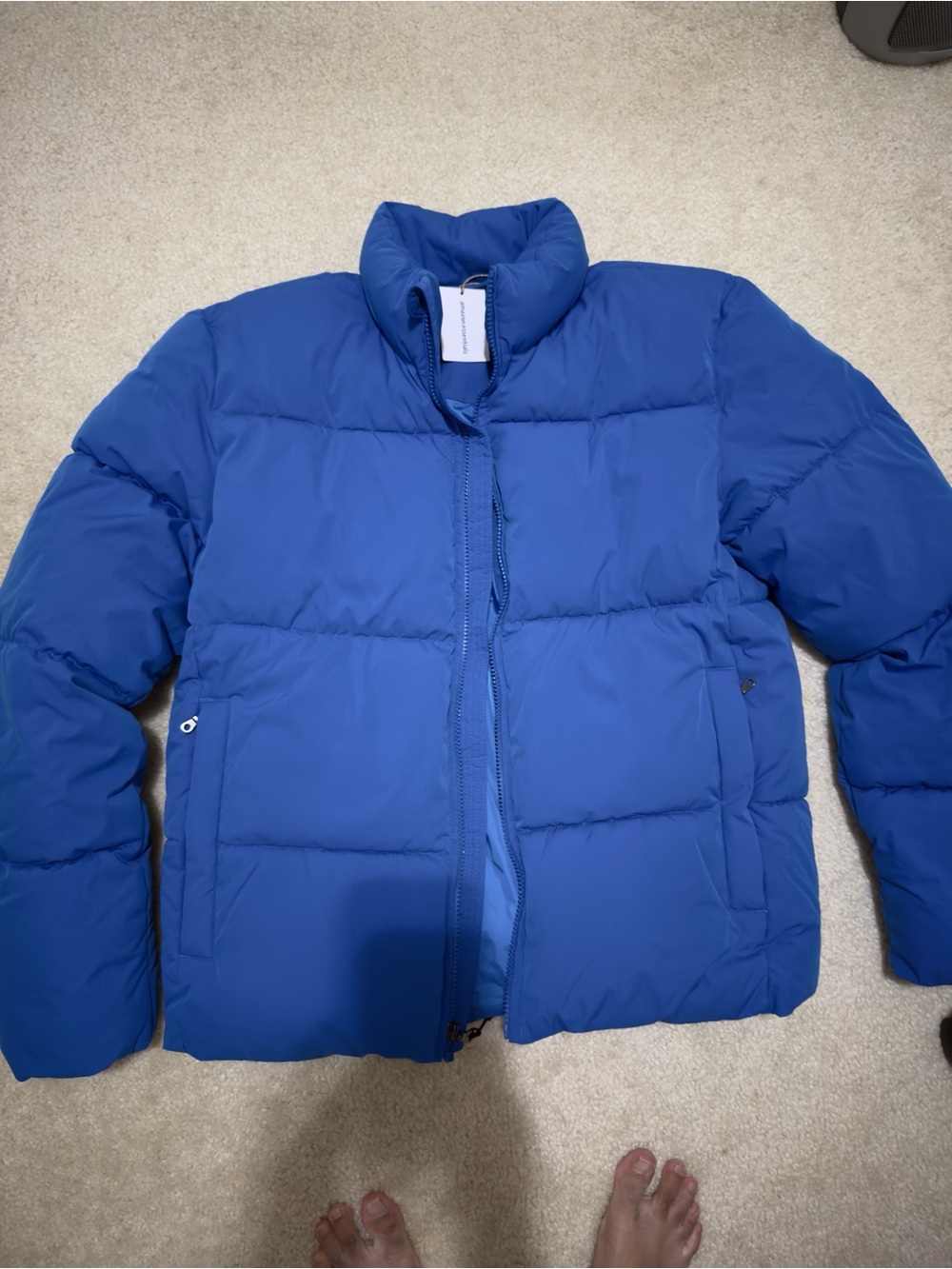 BRAND NEW AMAZON DOWN INSULATED HEAVYWEIGHT PUFFER - MENS XS / S - OVERSIZED FIT